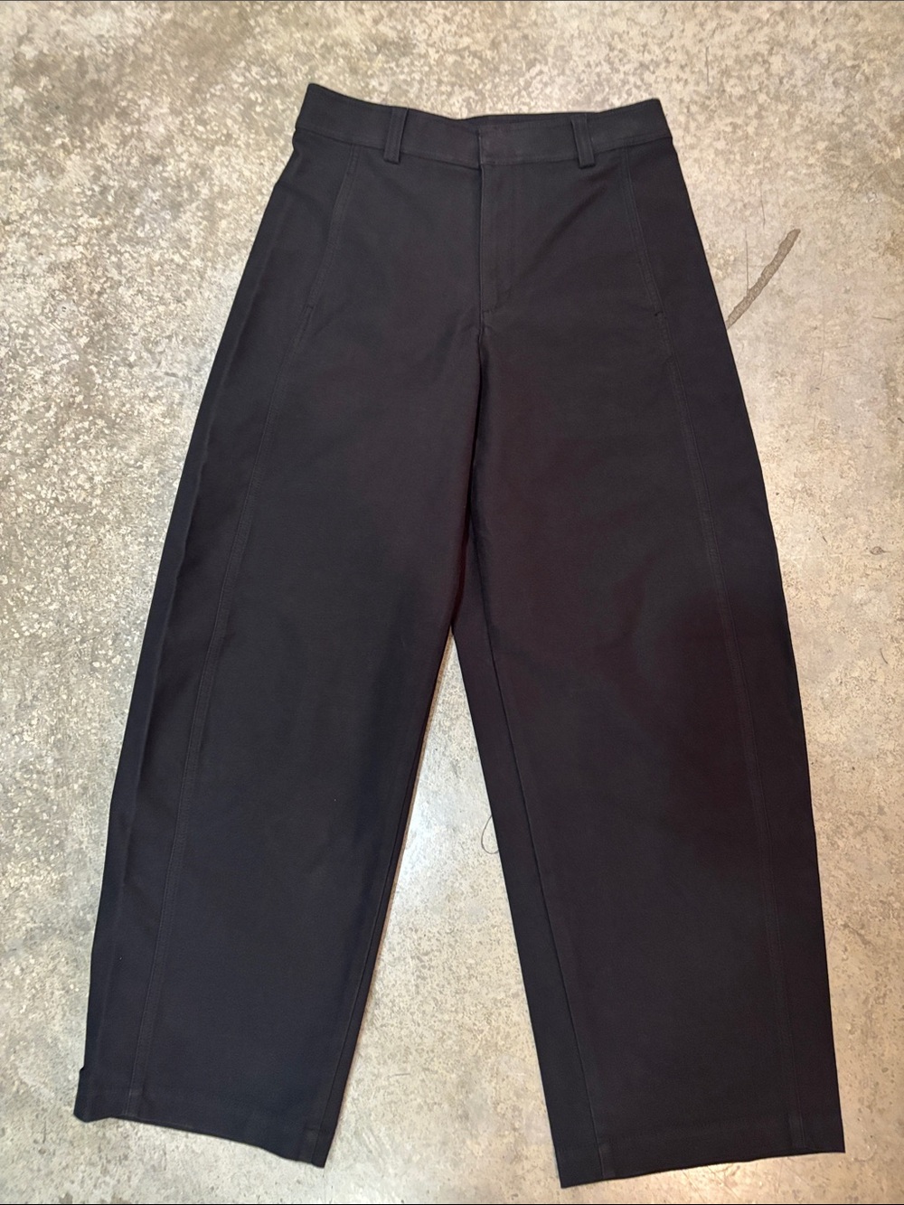 Uniqlo Women's Black Wide-Leg Pants
